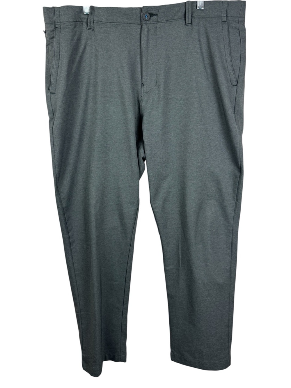 Tommy Bahama On Par Island Zone Flat Front Pants Mens 38X30 Grey Golf Quick Dry